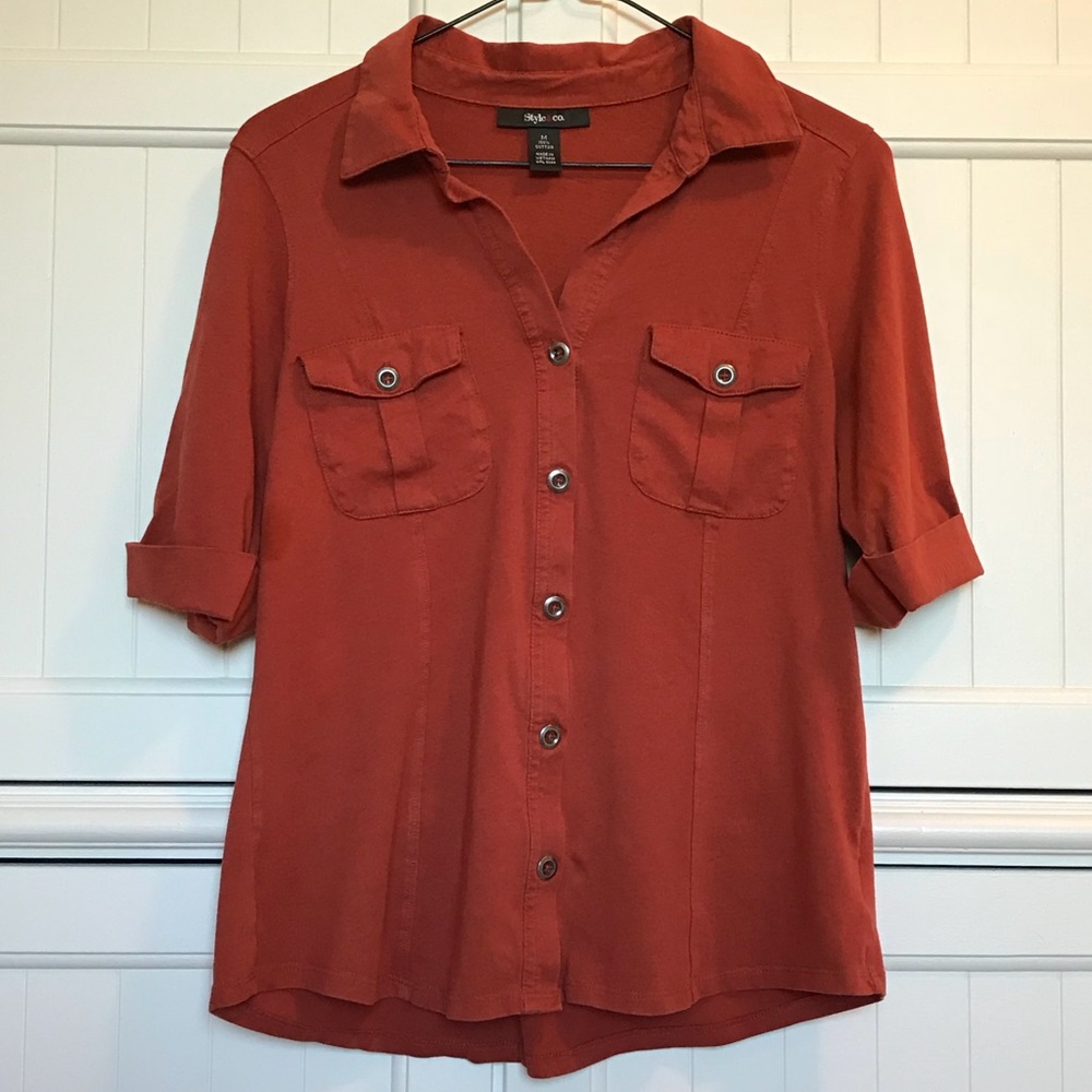 Buttoned Up Top